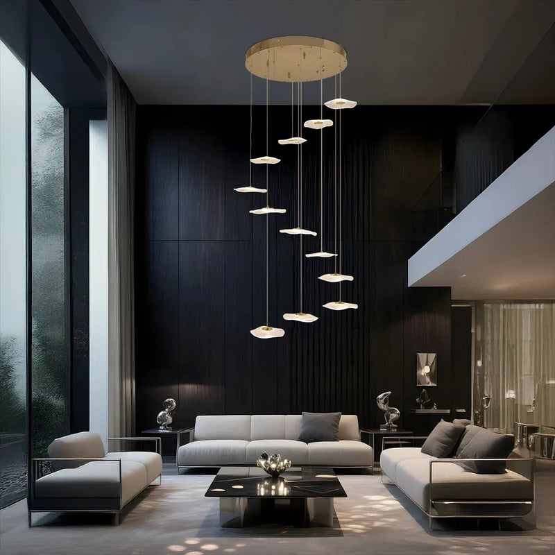 Jelly Fish Acrylic Chandelier