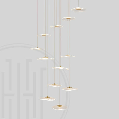 Jelly Fish Acrylic Chandelier