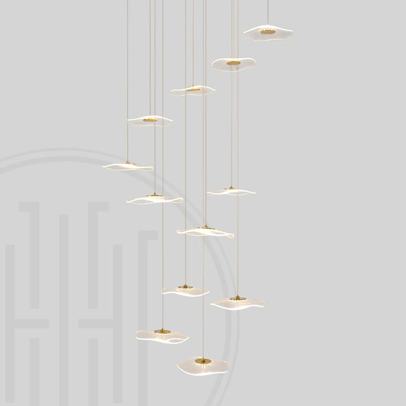 Jelly Fish Acrylic Chandelier