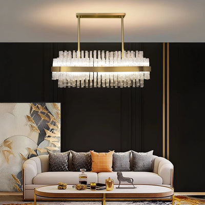 Mirior de Glace Dinning Chandelier