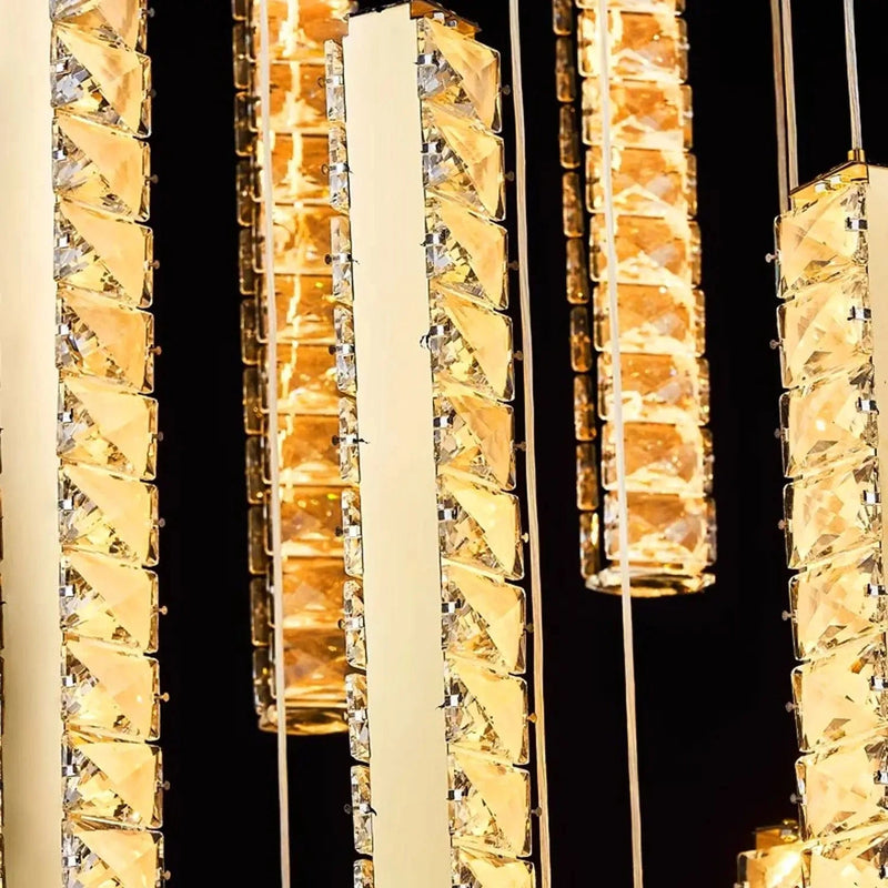 Helix Luxe Duplex Chandelier