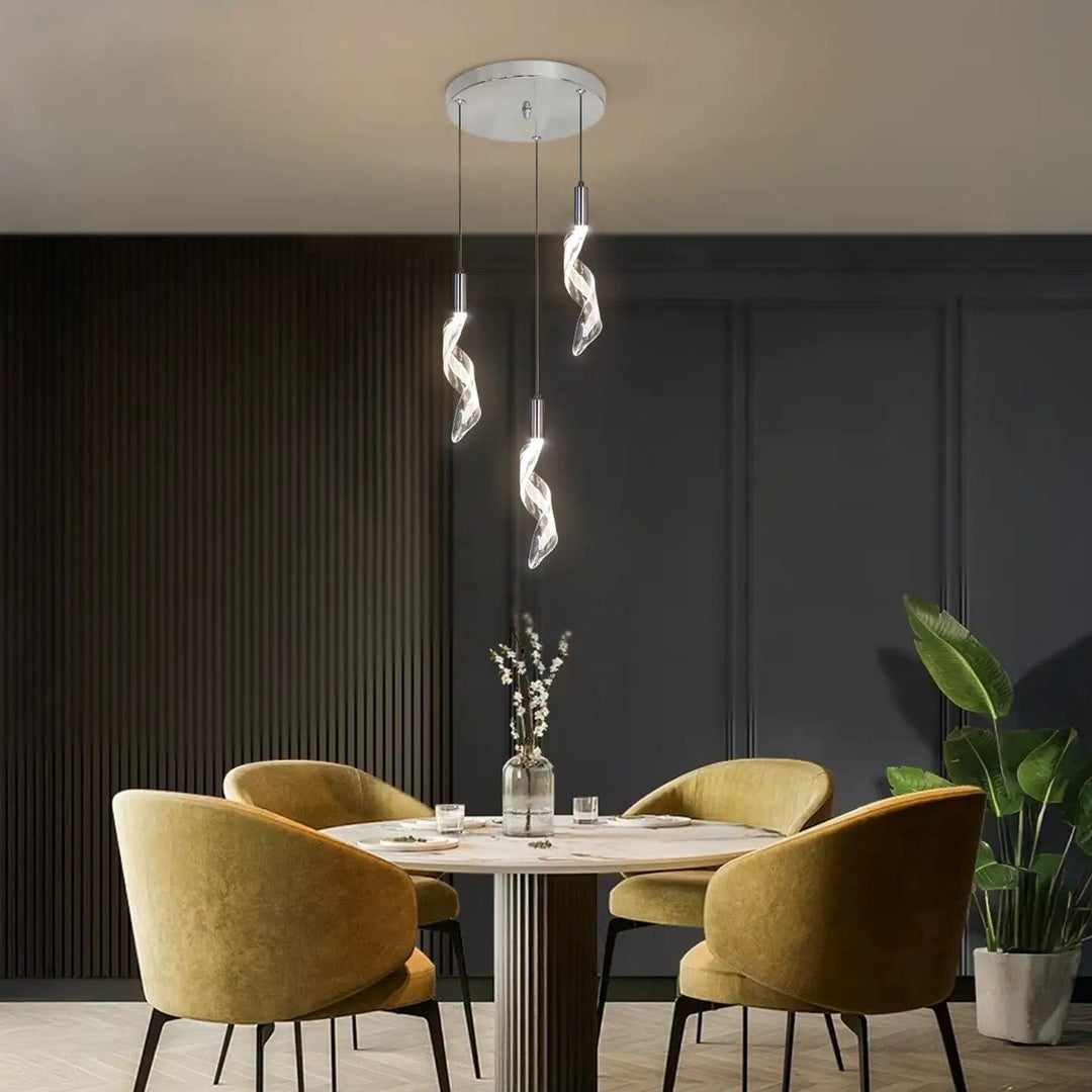 Twilight Spiral Hanging Pendant Light – Harold Electricals