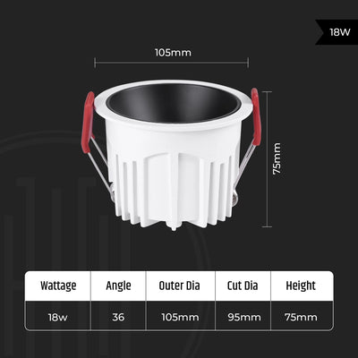 Aurelia Glow Antiglare Recessed Downlight