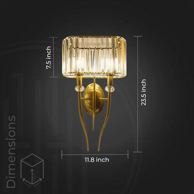 Majestic Prism Duo Wall Light