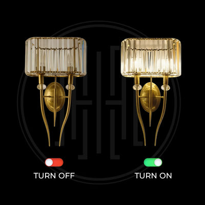 Majestic Prism Duo Wall Light