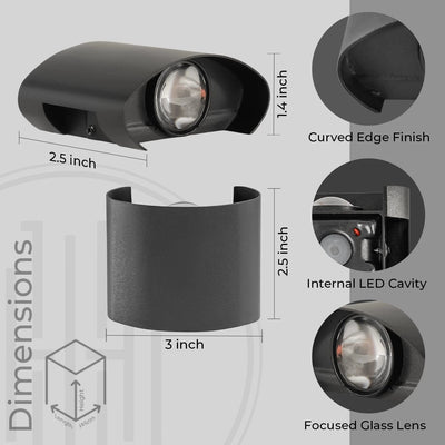 VL-2317/2W Facade Wall Light