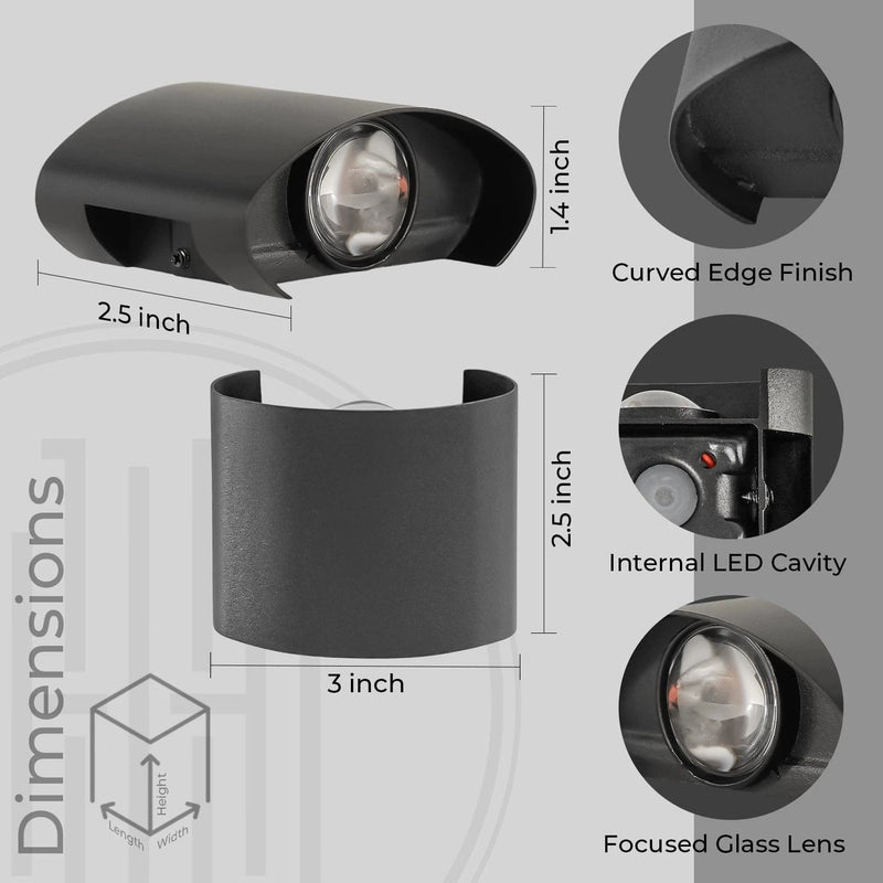 VL-2317/2W Facade Wall Light