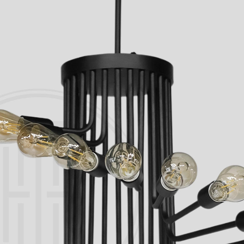 Eclipse Spiral Chandelier