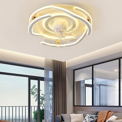 Bliss Breeze Modern Ceiling Fan with Remote Control