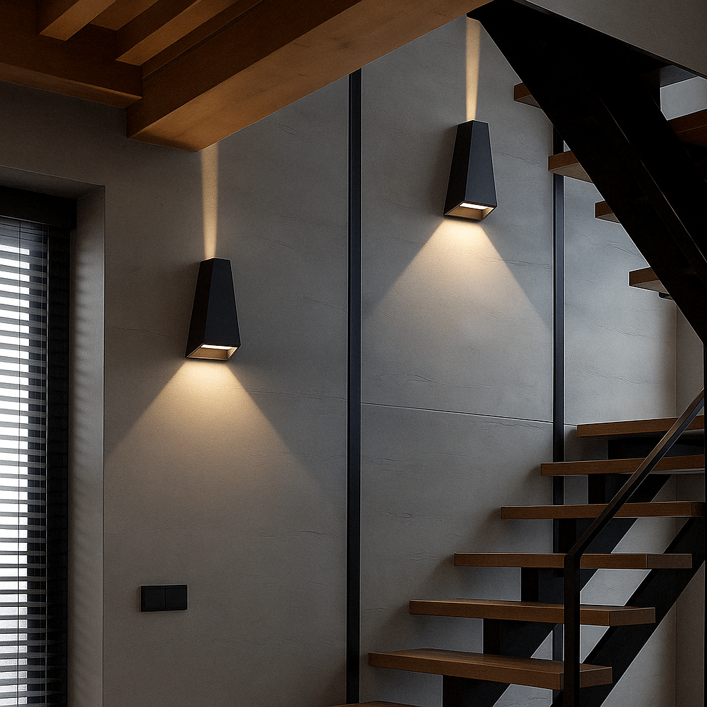 Pyramid Led Pyramid Outdoor Wall Facade Light – Harold Electricals