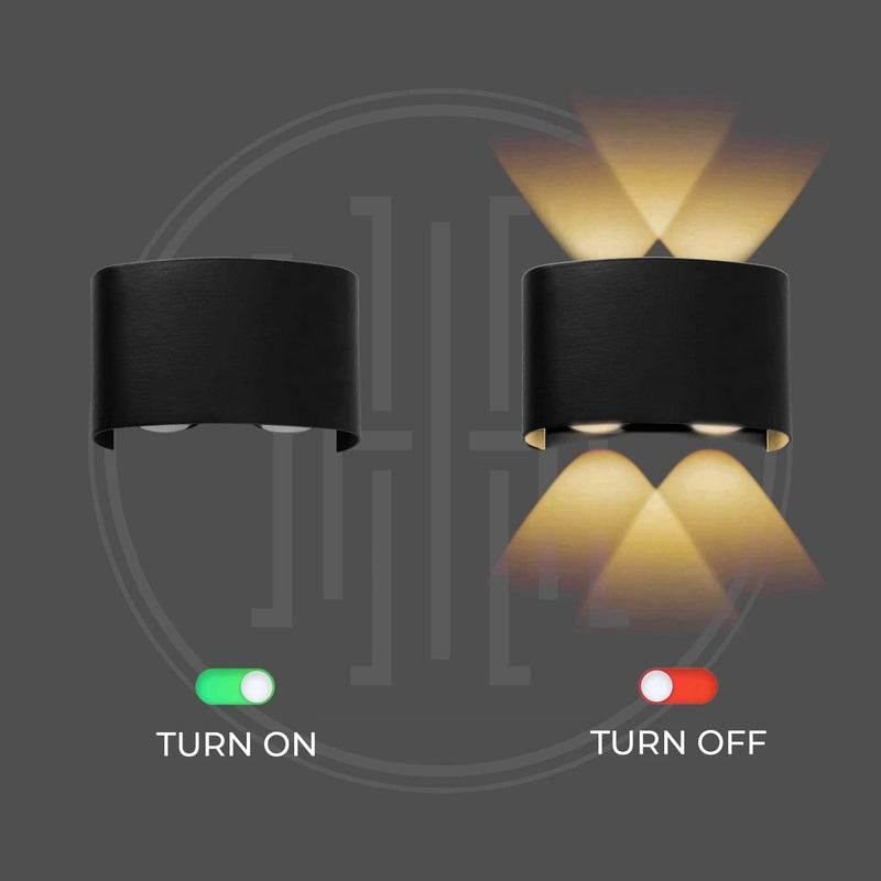 VL-2311/4W Up Down Outdoor Facade Wall Light