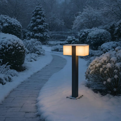 350° Dual Head Bollard Light