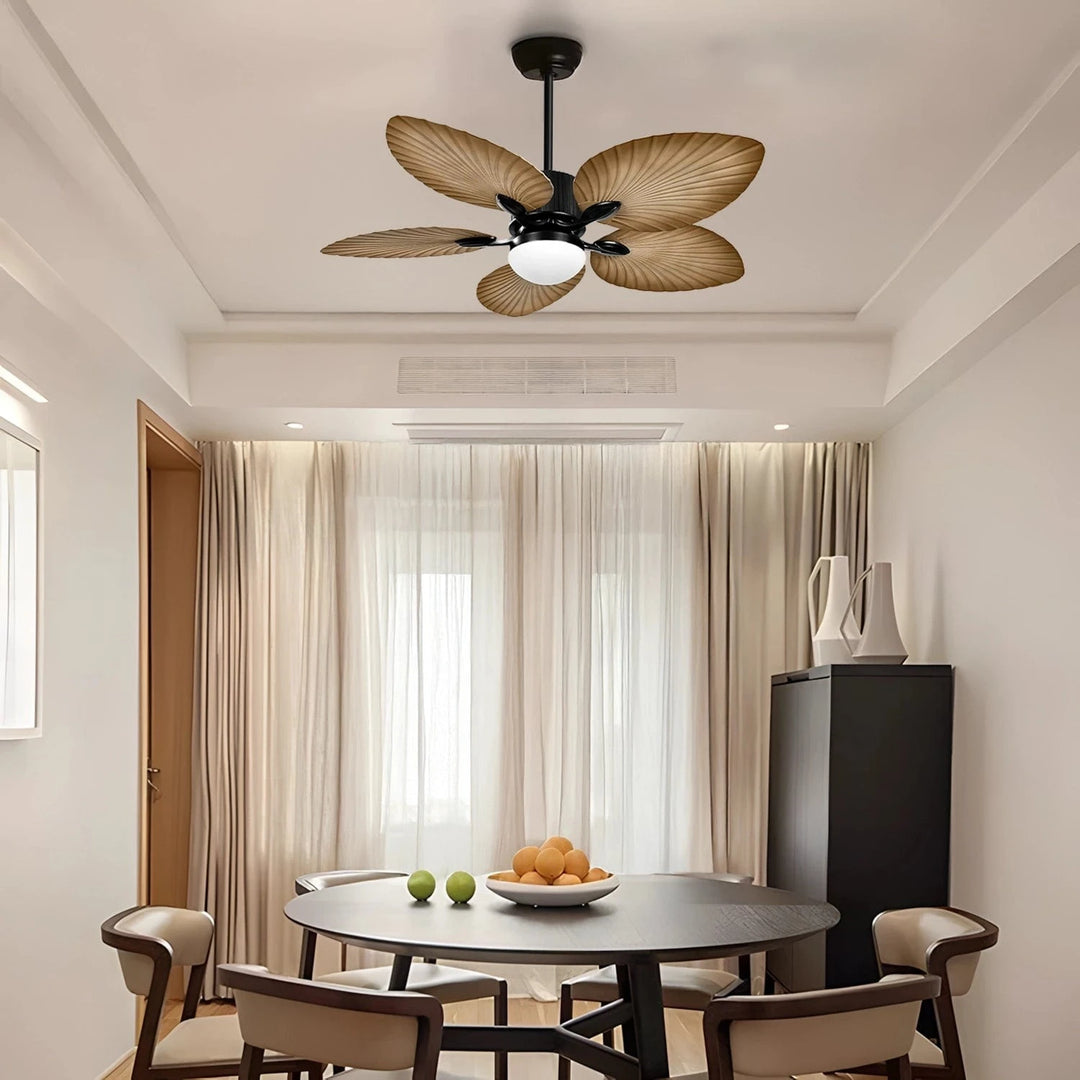 Woodcraft Breeze Ceiling Fan - Stylish Wooden Design with Superior