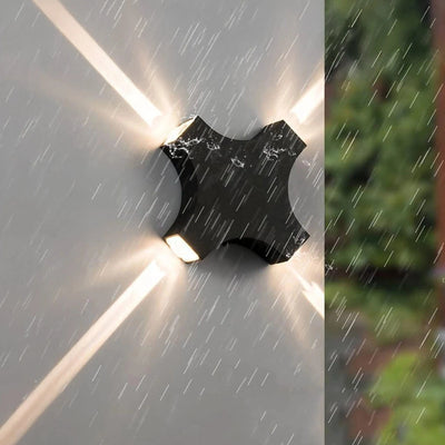 4 Way Outdoor Wall Facade Light
