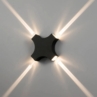 4 Way Outdoor Wall Facade Light