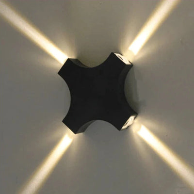 4 Way Outdoor Wall Facade Light