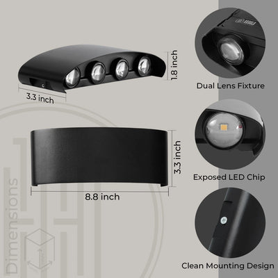 VL-8W Outdoor Wall Facade Light