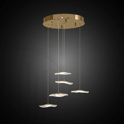 Jelly Fish Acrylic Chandelier