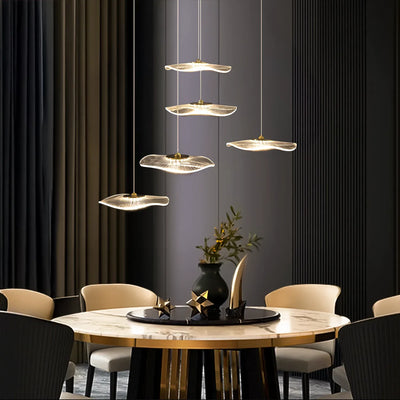 Jelly Fish Acrylic Chandelier