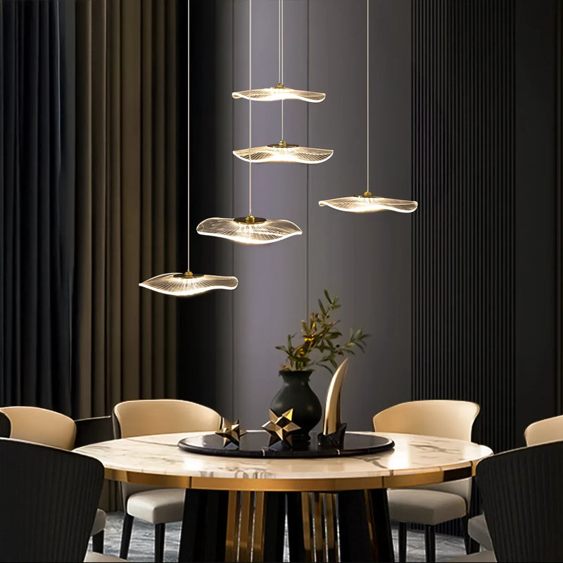 Jelly Fish Acrylic Chandelier