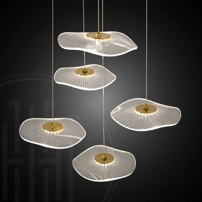 Jelly Fish Acrylic Chandelier