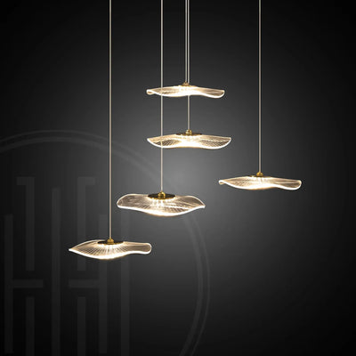 Jelly Fish Acrylic Chandelier