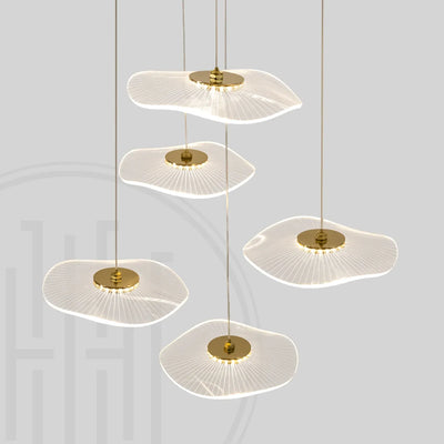 Jelly Fish Acrylic Chandelier