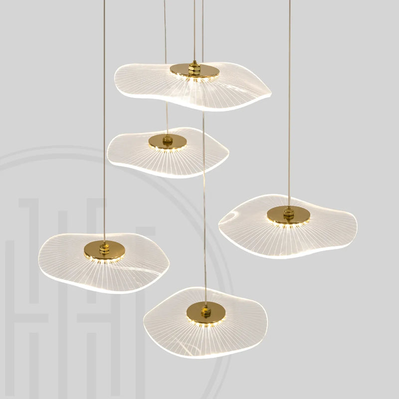 Jelly Fish Acrylic Chandelier