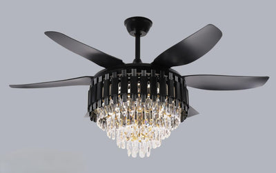 Midnight Luxe Ceiling Fan with Remote Control