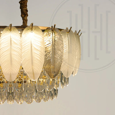 Strelitzia Gold Chandelier