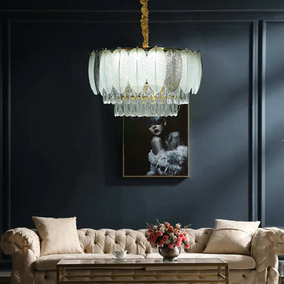 Strelitzia Gold Chandelier