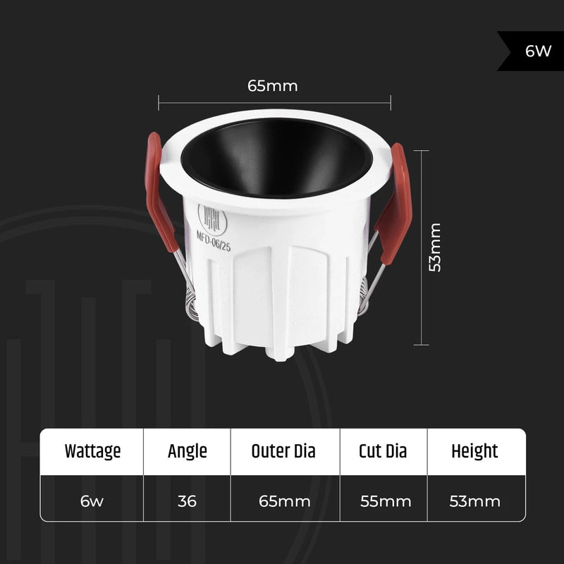 Aurelia Glow Antiglare Recessed Downlight
