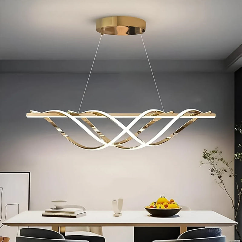 Aurelia Wave Dining Chandelier