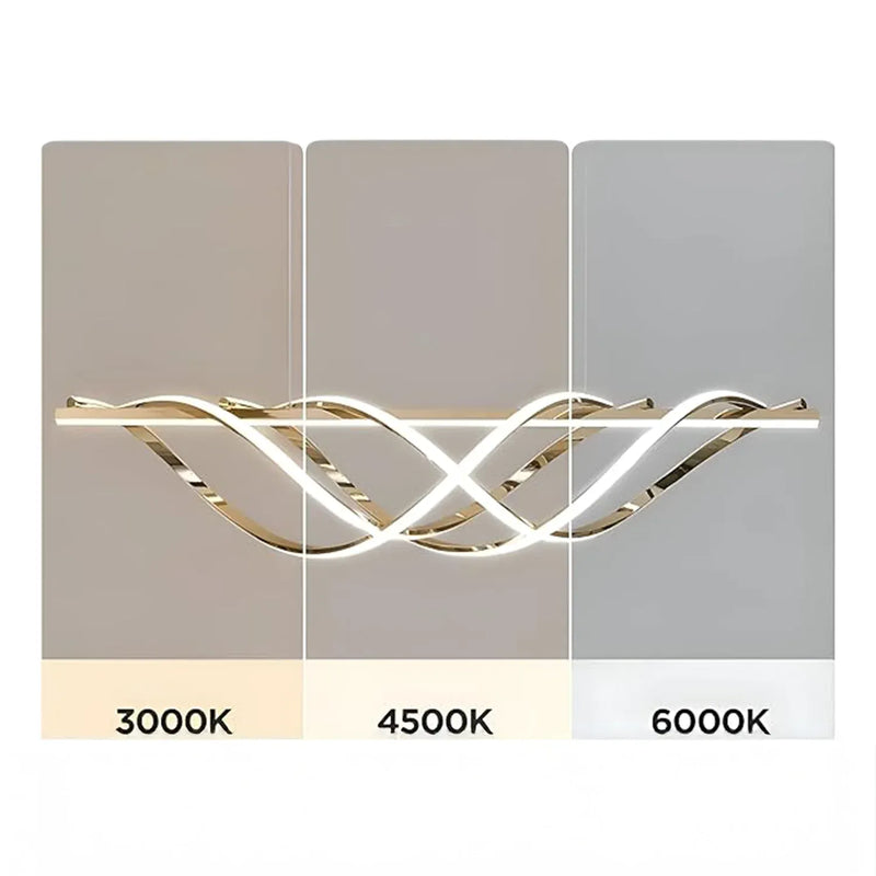 Aurelia Wave Dining Chandelier