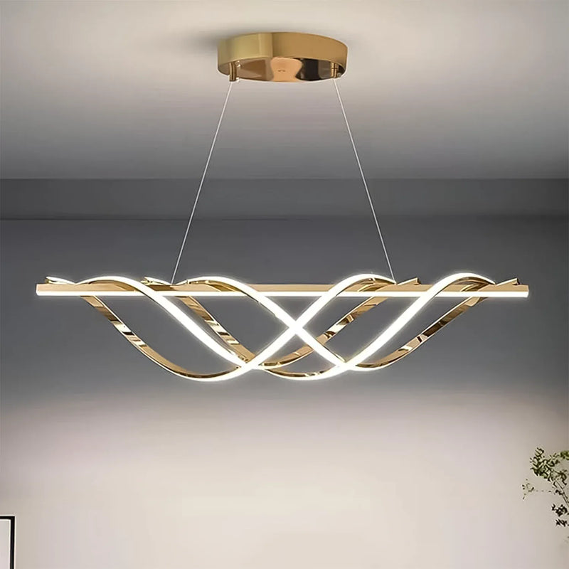 Aurelia Wave Dining Chandelier