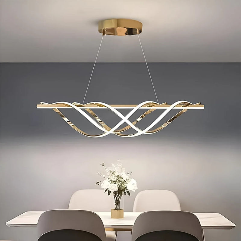 Aurelia Wave Dining Chandelier