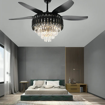 Midnight Luxe Ceiling Fan with Remote Control