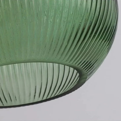 Olive Ripple Pendant Light