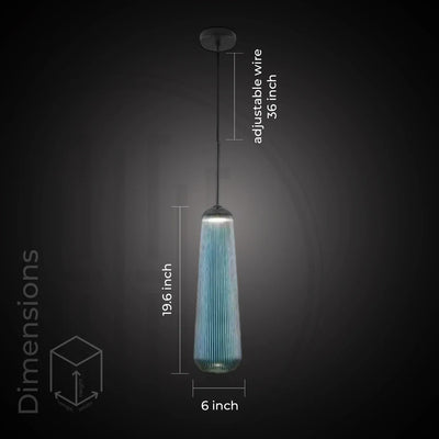 Aqua Spire Pendant Light