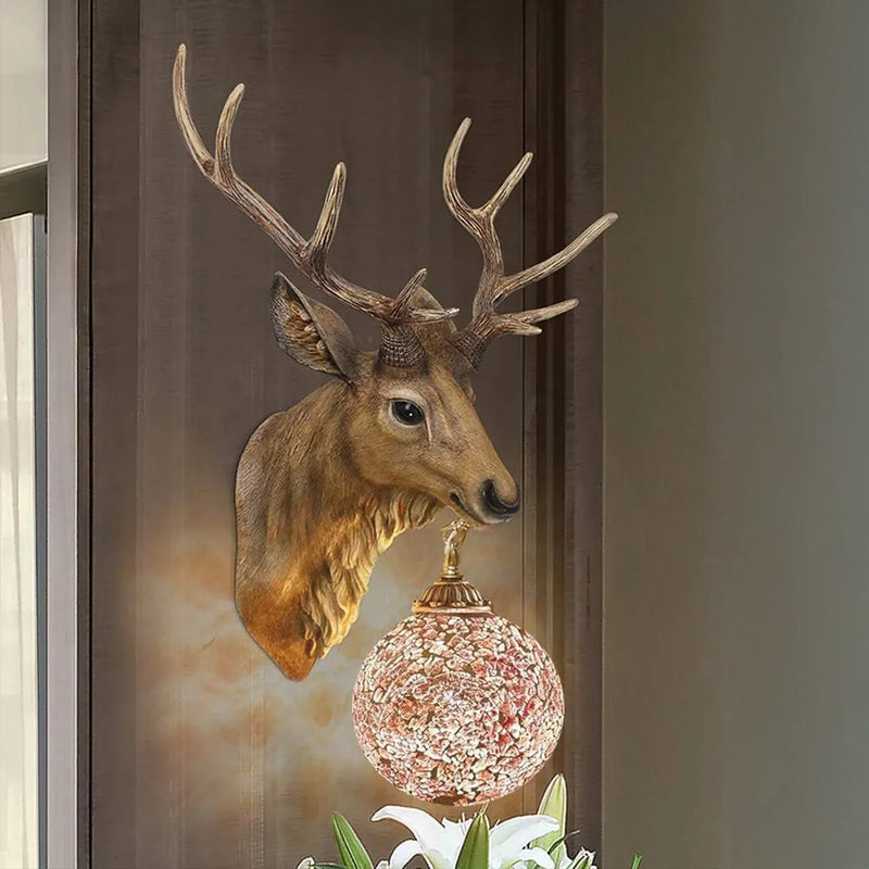 Deer Gaze Wall Light