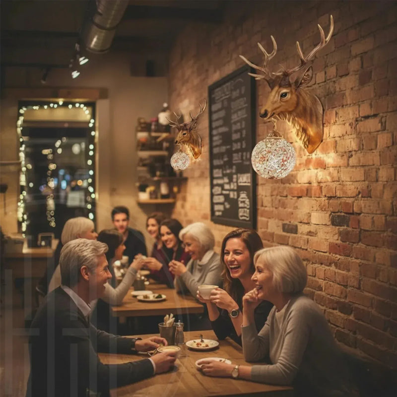 Deer Gaze Wall Light