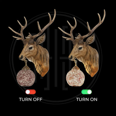 Deer Gaze Wall Light