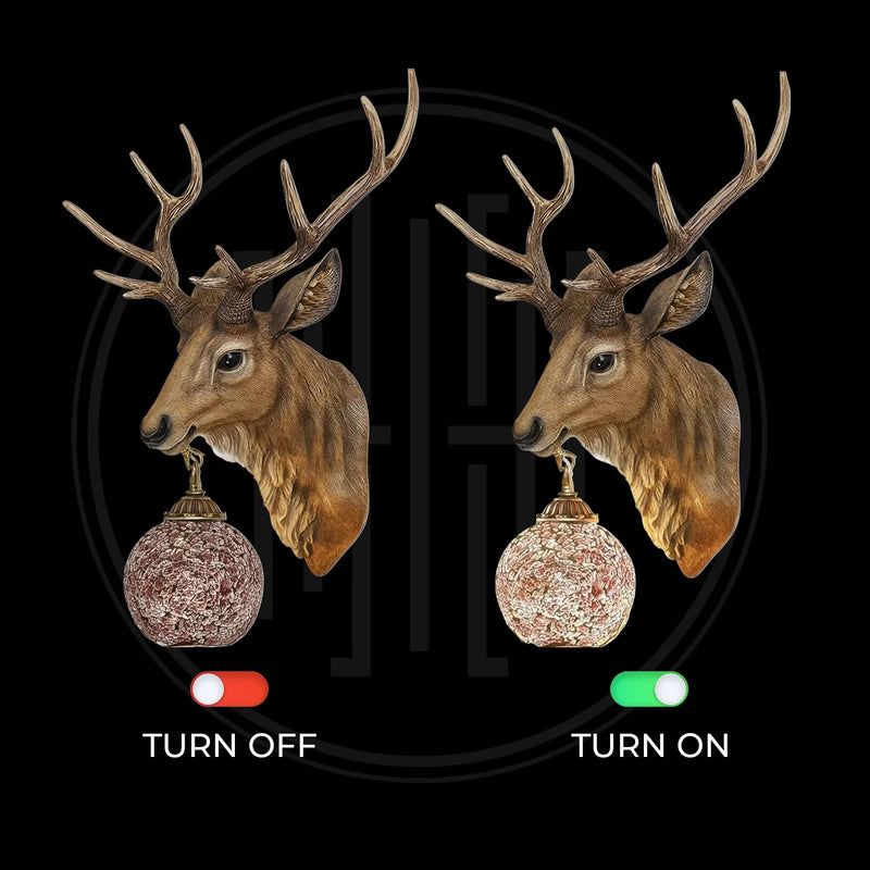 Deer Gaze Wall Light