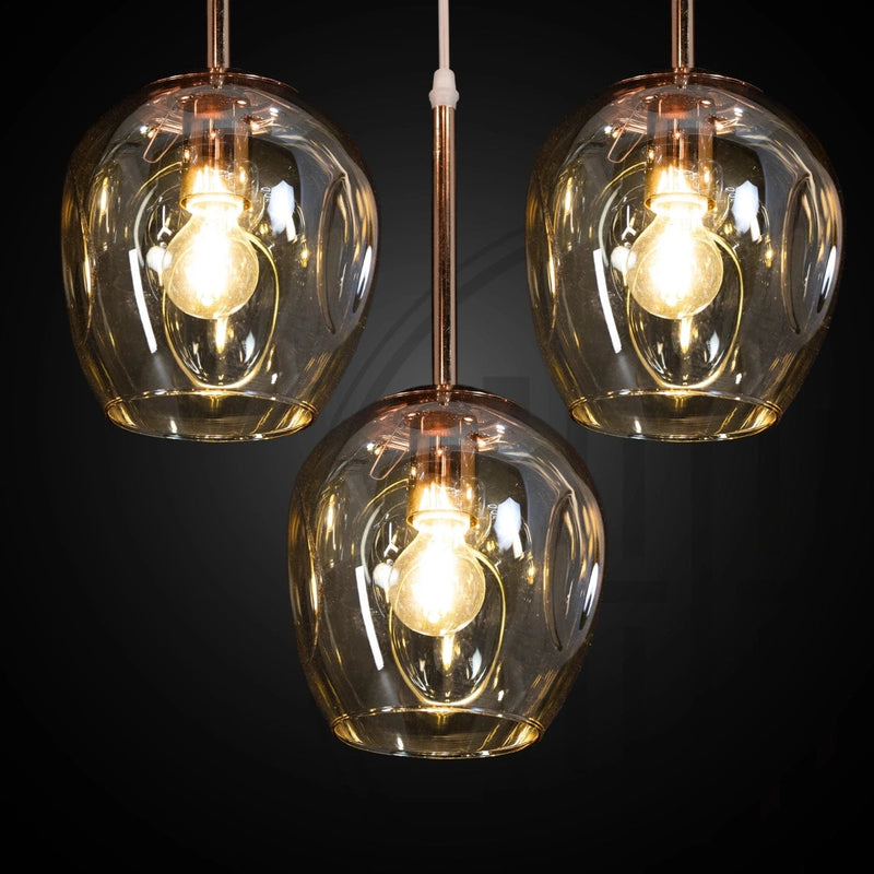 Ordo Staircase Long Glass Chandelier