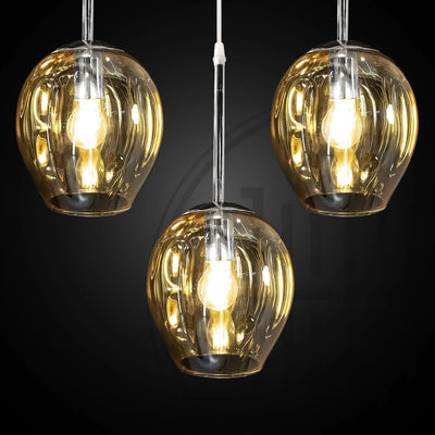 Ordo Staircase Long Glass Chandelier
