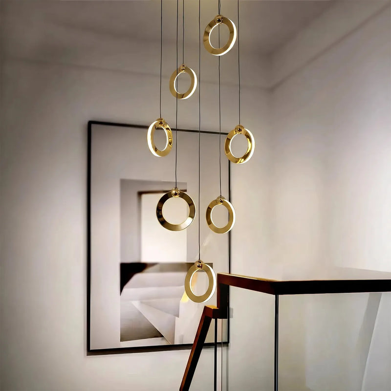 Aerial Rings Hanging Pendant Light – Harold Electricals