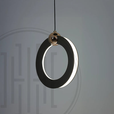 Aerial Rings Hanging Pendant Light