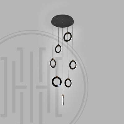 Aerial Rings Pendant Light