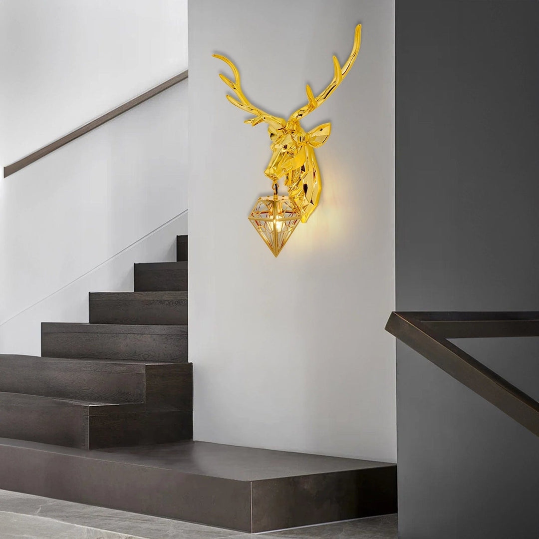 Alpha Stag Wall Light Harold Electricals