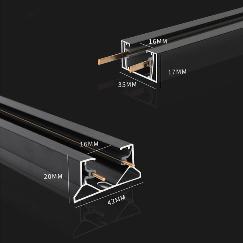Aluminium Track Light Channel (Track Light Rails) – Harold Electricals